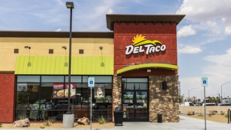 A Del Taco restaurant location.