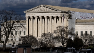 The Supreme Court is seen in Washington.