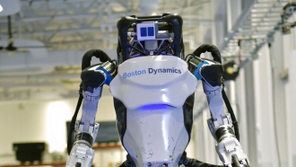 A Boston Dynamics Atlas robot