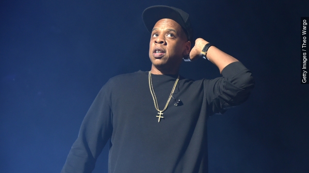 Jay Z performs at a concert