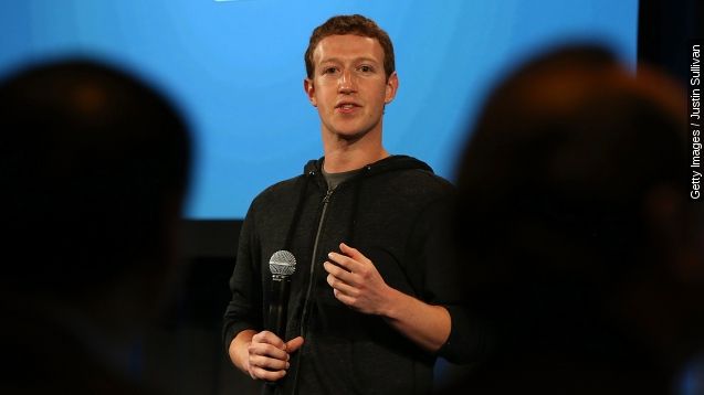 Facebook CEO Mark Zuckerberg speaks during an event at Facebook headquarters on April 4, 2013 in Menlo Park, California.