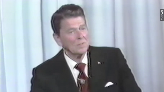 Ronald Reagan and George H.W. Bush debate illegal immigration in 1980