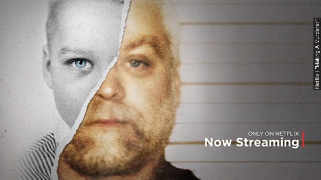 The cover of Netflix's hit docuseries "Making A Murderer."