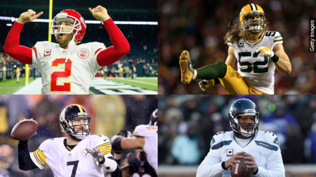 The Steelers, Chiefs, Packers and Seahawks all won their road playoff games last week.