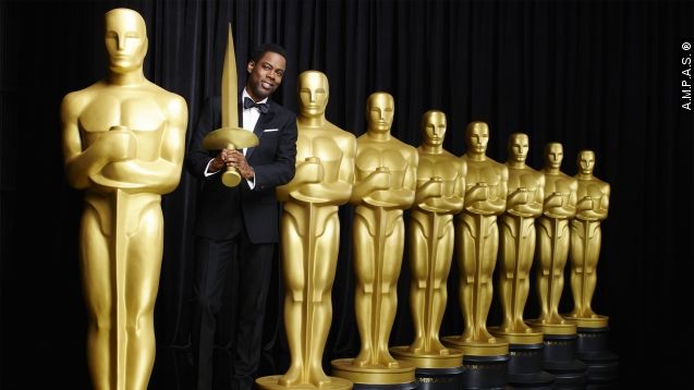 Promotional picture of host Chris Rock for the 2016 Academy Awards.