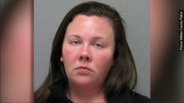 Mugshot of Sarah Jordan, the daycare worker convicted of child abuse