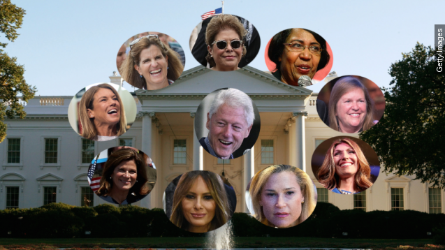 One of these 10 people could be the next first spouse.