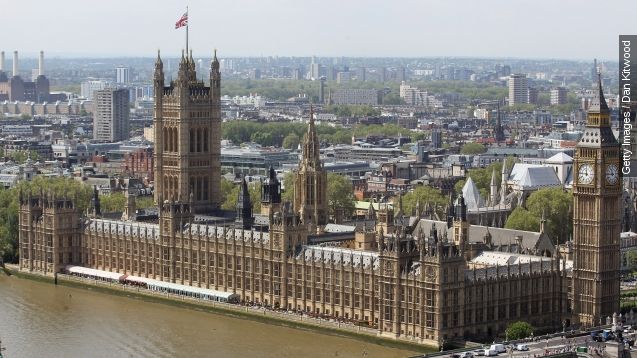 The U.K. Parliament building