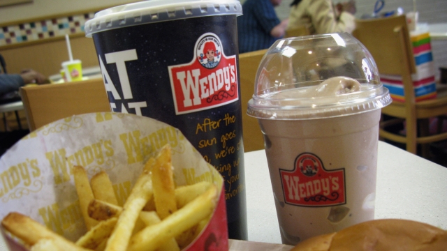 Food is served at a Wendy's restaurant on June 13, 2011 in Chicago, Illinois. According to reports, Wendy's/Arby's Group Inc will sell a majority stake in the fast-food chain Arby's to Atlanta-based private equity firm Roark Group, a deal valued at $430 million.