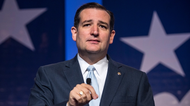 Senator Ted Cruz (R-TX), speaks at the 2013 Values Voter Summit, held by the Family Research Council, on October 11, 2013 in Washington, DC