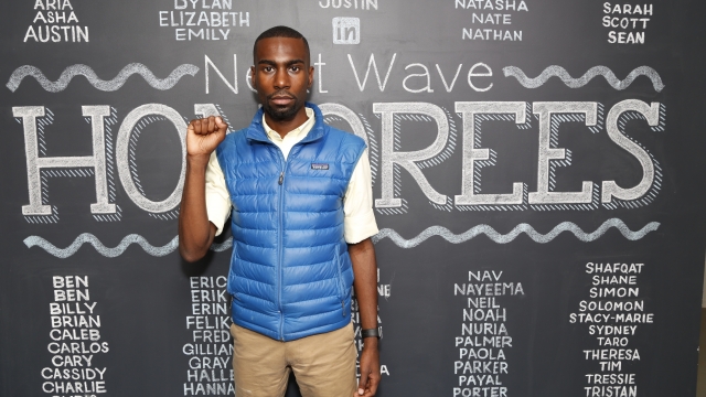 Deray Mckesson attends the LinkedIn Next Wave Event at The Empire State Building in September 2015.