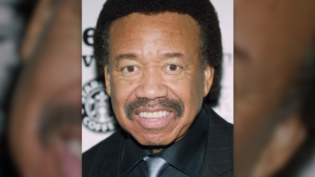 Maurice White during a post-Grammy party in 2005.