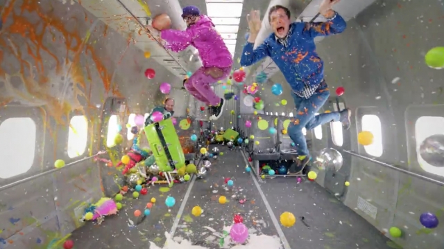 OK Go's music video for "Upside Down & Inside Out."