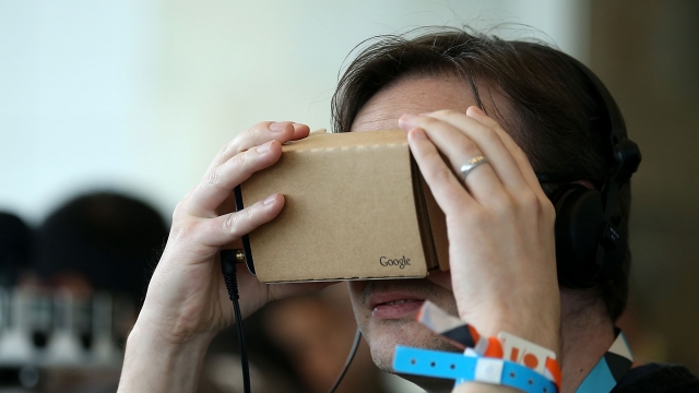 Google might be working on a standalone headset that doesn't require a phone like Cardboard does.
