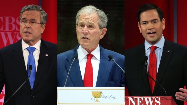 Jeb Bush and Marco Rubio defended President George W. Bush's legacy in the most recent debate.