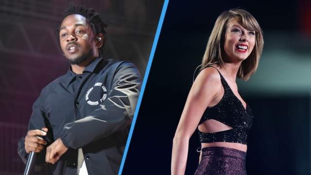 Kendrick Lamar and Taylor Swift go head to head for Album of the Year