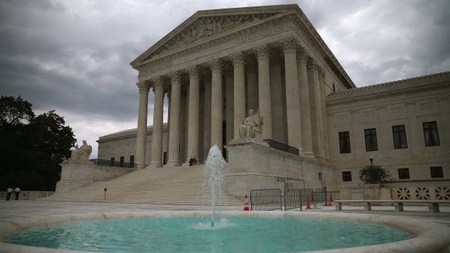 Exterior of the Supreme Court.