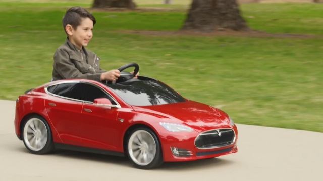 Tesla Motors has partnered with Radio Flyer to create the Model S for Kids.