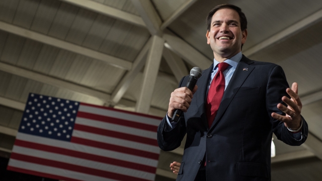 Marco Rubio on the 2016 presidential campaign trail.