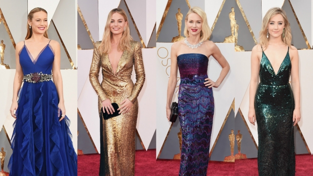 Some of the best dressed at the 2016 Oscars.