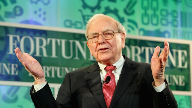 Warren Buffett speaks onstage at the FORTUNE Most Powerful Women Summit on October 16, 2013 in Washington, DC.
