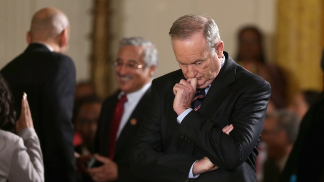 Bill O'Reilly, host of FOX News Channel's The O'Reilly Factor, waits for the arrival of U.S. President Barack Obama during an event about Obama's 'My Brother's Keeper' initiative in the East Room at the White House February 27, 2014 in Washington, DC. As part of his 'Year of Action,' Obama announced a $200 million commitment from nine foundations to bolster the education and employment of young men and boys of color. (Photo by Chip Somodevilla/Getty Images)