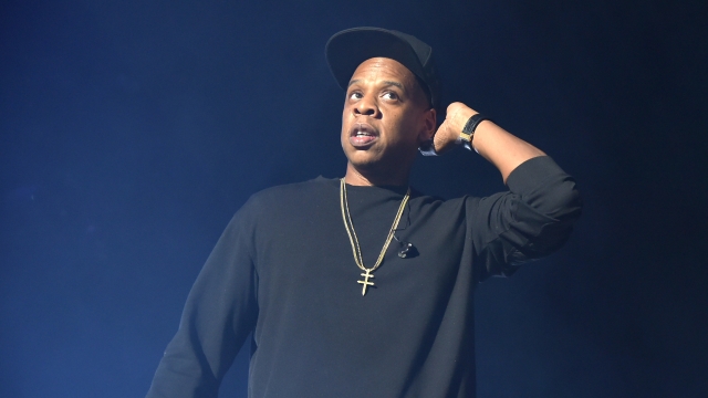 Jay Z performs at a Tidal event in Brooklyn, New York.
