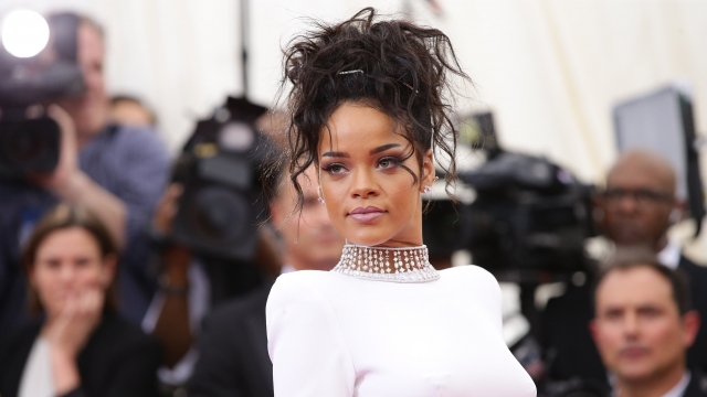Rihanna attends the 'Charles James: Beyond Fashion' Costume Institute Gala at the Metropolitan Museum of Art