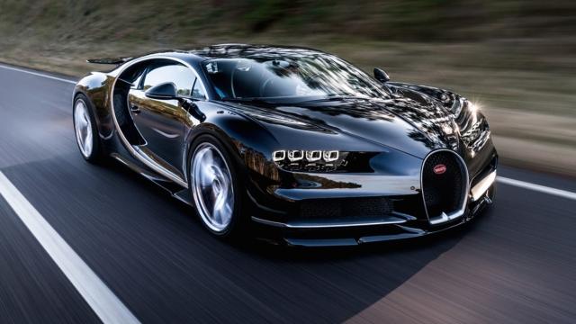 The Bugatti Chiron is a supercar with 1,500 horsepower.