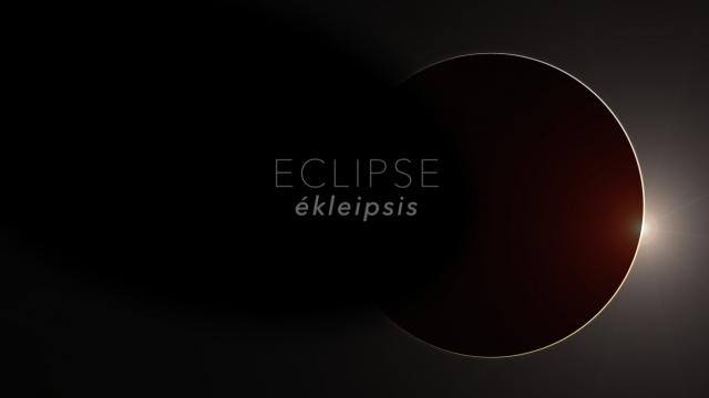 The word 'eclipse' is based on the ancient Greek term for 'abandonment.'