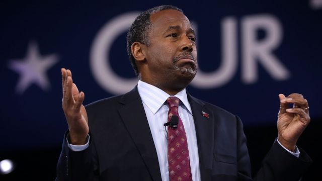 Ben Carson formally drops out of the presidential race at CPAC.
