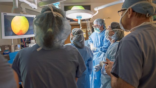 Doctors at the Cleveland Clinic perform the first uterus transplant in the U.S.