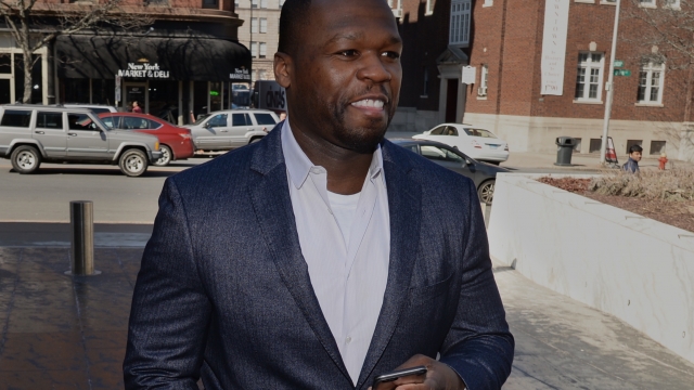 Curtis Jackson, also known as 50 Cent, makes an appearance at bankruptcy court on March 9, 2016, in Hartford, Connecticut.