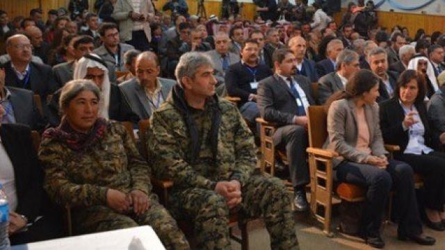 Syrian Kurds gather at a conference to determine a roadmap to autonomy.