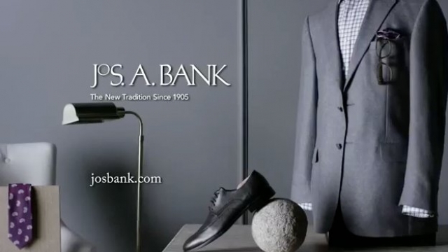 An image taken from a Jos. A. Bank commercial.