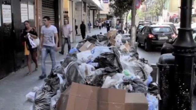 Lebanon trash problem