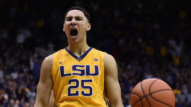 Ben Simmons #25 of the LSU Tigers.