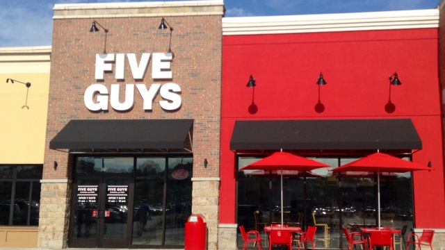 A Five Guys location