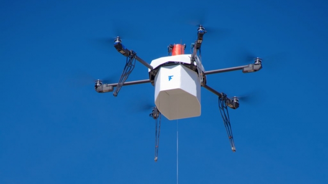 A delivery drone from Flirtey