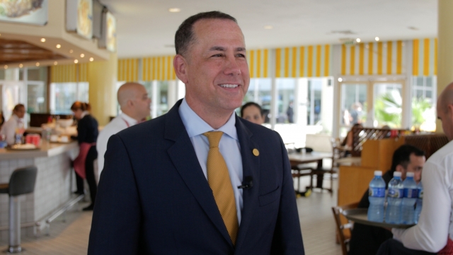 Miami Beach Mayor Philip Levine was in Havana, Cuba.