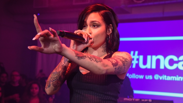 Kehlani performs at Vitamin Water and The Fader unite to "HYDRATE THE HUSTLE" in October 2015.