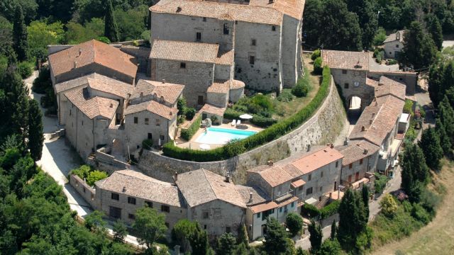 Castle of Sismano estate in Italy
