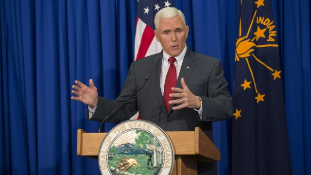 Indiana Gov. Mike Pence