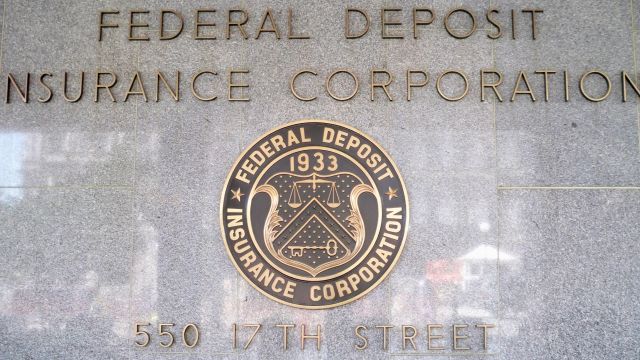 The seal of the Federal Deposit Insurance Corporation.