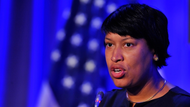 Washington, D.C., Mayor Muriel Bowser speaks at the The XX ANOC General Assembly 2015.