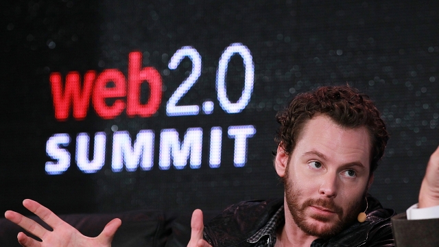 Sean Parker during the 2011 Web 2.0 Summit on October 17, 2011.