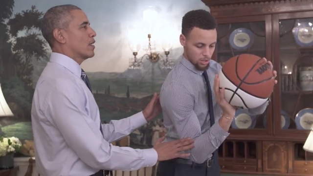 Stephen Curry has teamed up with President Obama to promote the importance of mentoring.