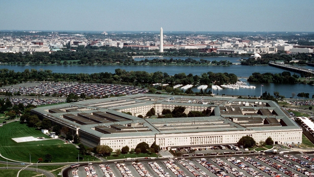 The Pentagon building in Washington D.C.