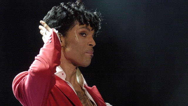 Prince performs at the 10th Anniversary Essence Music Festival at the Superdome on July 2, 2004, in New Orleans.