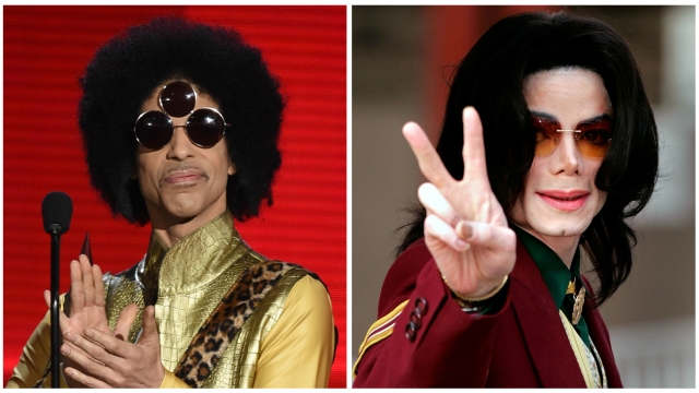 Prince and Michael Jackson.